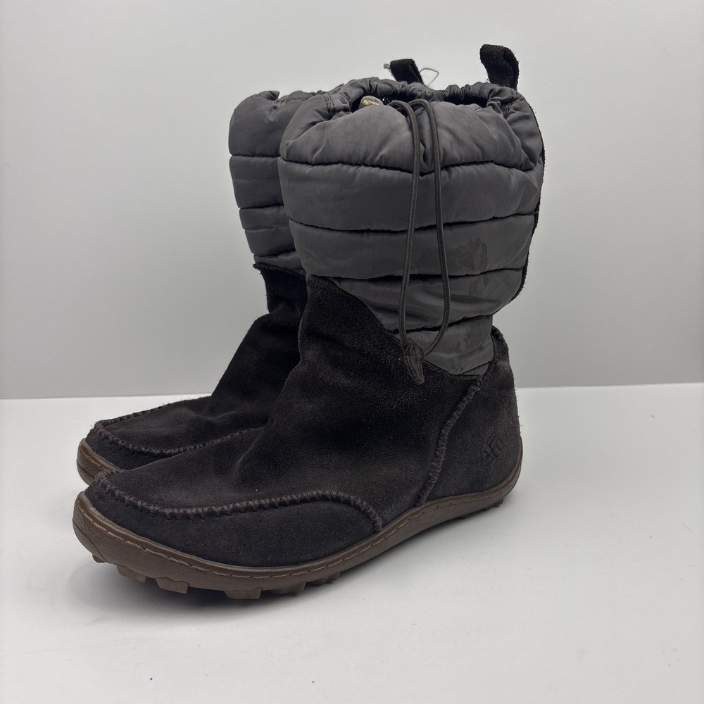 Columbia Minx Moccasin Women's US 7 Brown Waterproof Winter Boots BL1559-231